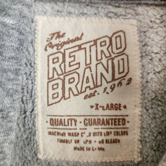 Montreal Canadiens women XL hoodie Retro Brand Official License Embroidery Grey - Picture 8 of 8